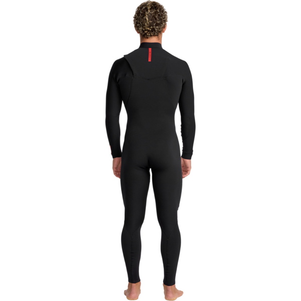 2026 Quiksilver Da Uomo Highline 4/3mm Chest Zip Muta 25AW213501 - Black